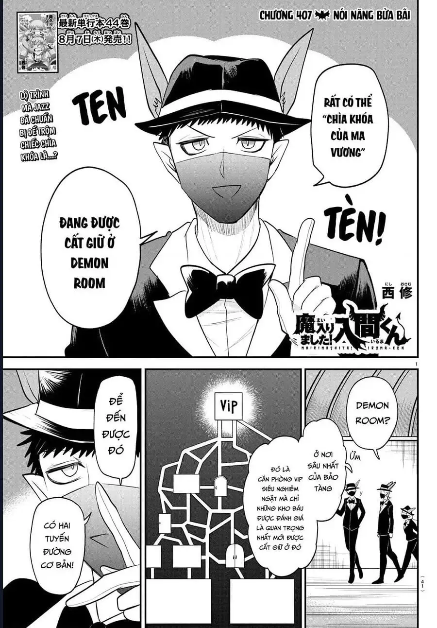 Truyện Tranh Chào Mừng Cậu Đến Trường Iruma-Kun trang 7