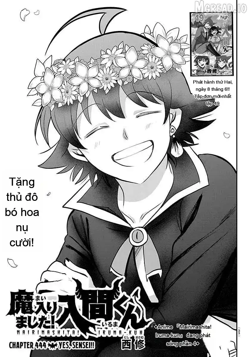 Truyện Tranh Chào Mừng Cậu Đến Trường Iruma-Kun trang 7