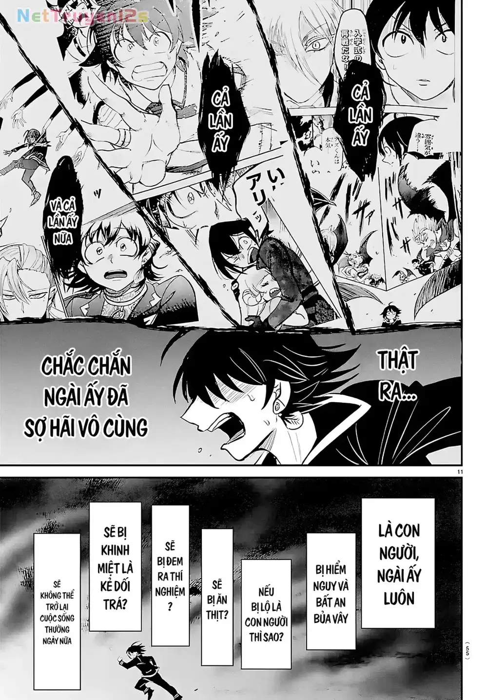 Truyện Tranh Chào Mừng Cậu Đến Trường Iruma-Kun trang 7