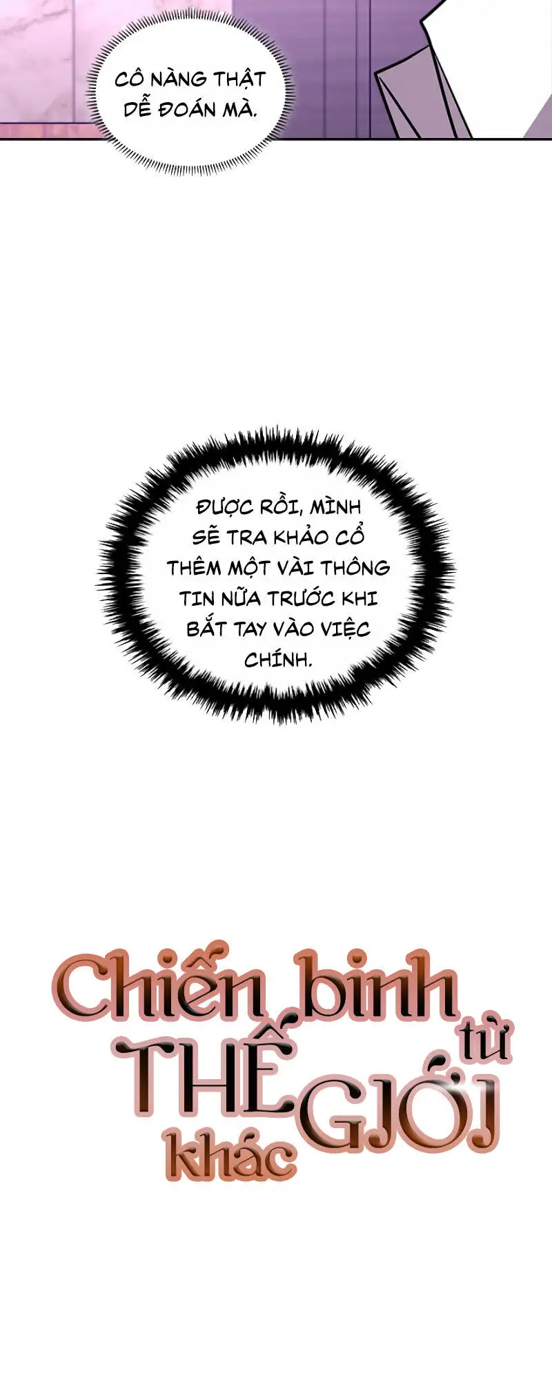 Truyện Tranh Chiến Binh Từ Thế Giới Khác - Otherworld Warrior trang 6