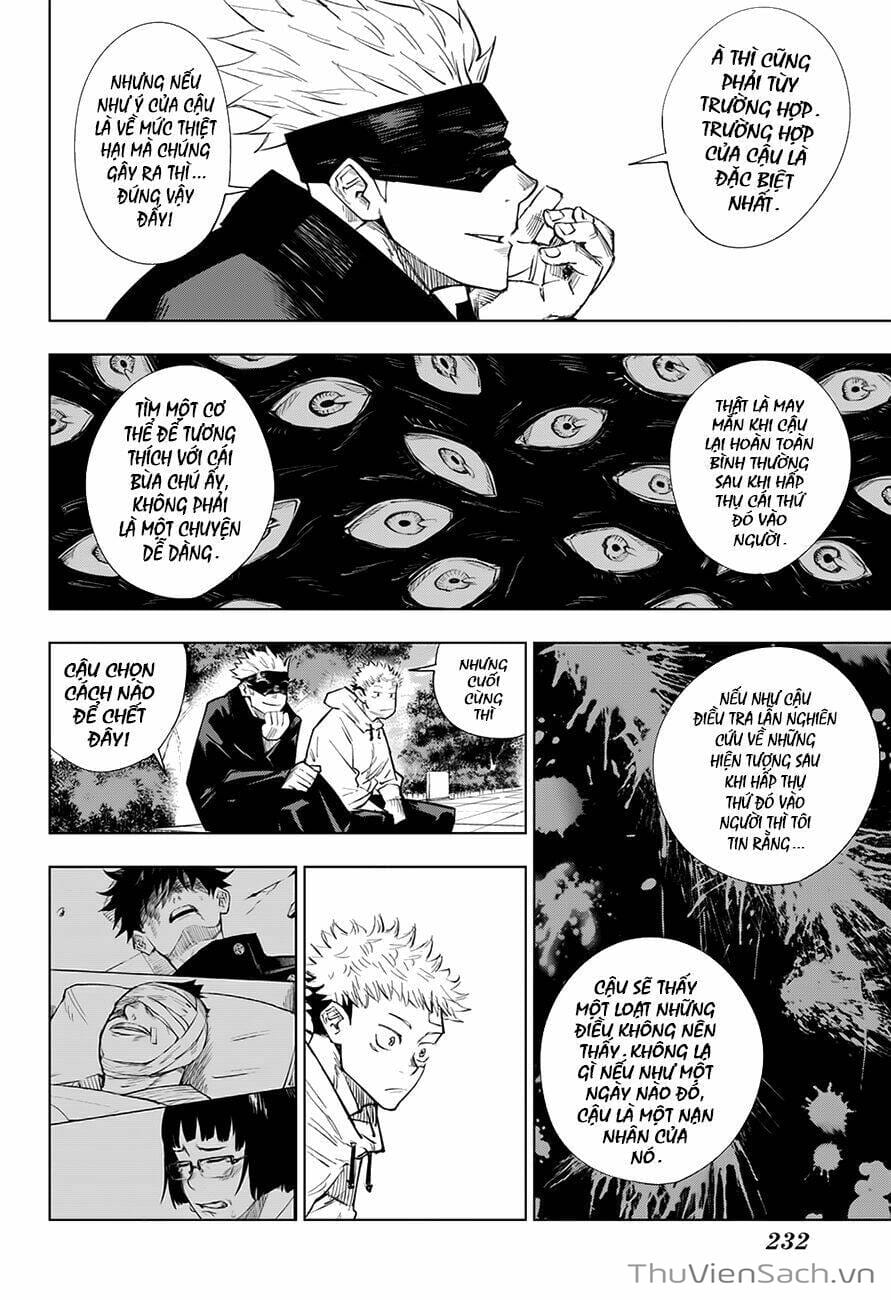 Truyện Tranh Chú Thuật Hồi Chiến - Jujutsu Kaisen trang 5