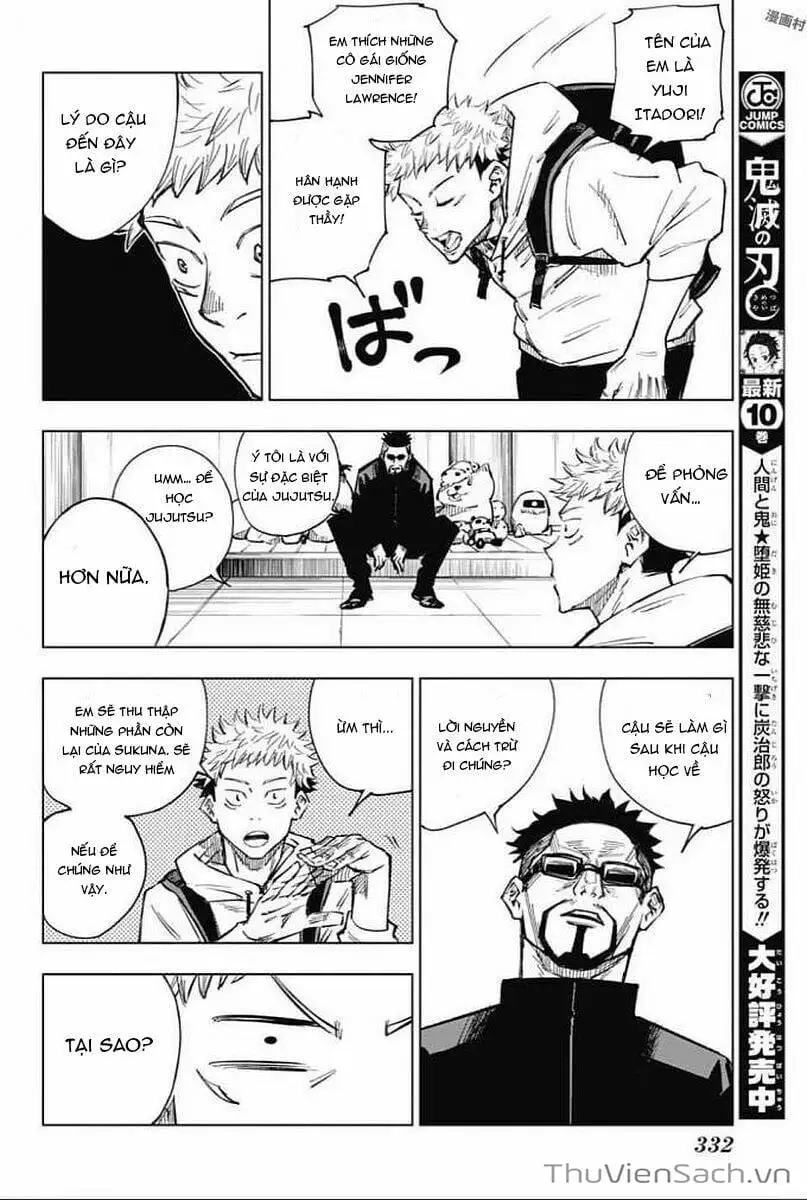 Truyện Tranh Chú Thuật Hồi Chiến - Jujutsu Kaisen trang 5