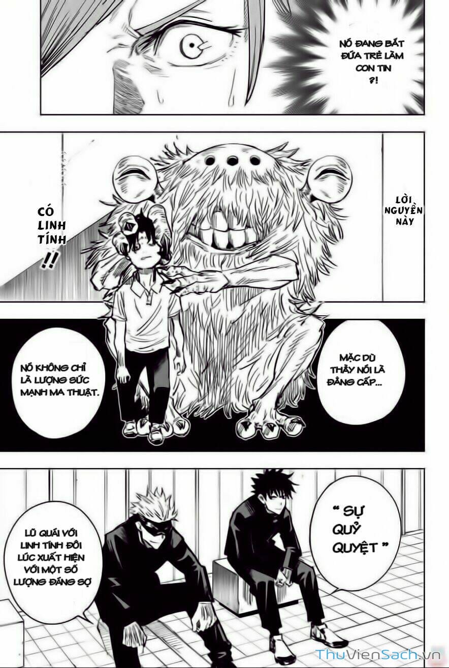 Truyện Tranh Chú Thuật Hồi Chiến - Jujutsu Kaisen trang 5