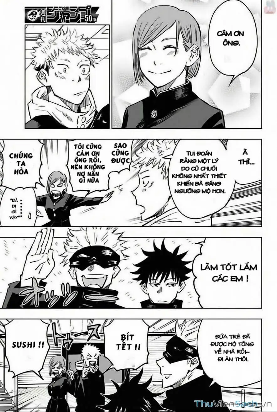 Truyện Tranh Chú Thuật Hồi Chiến - Jujutsu Kaisen trang 5