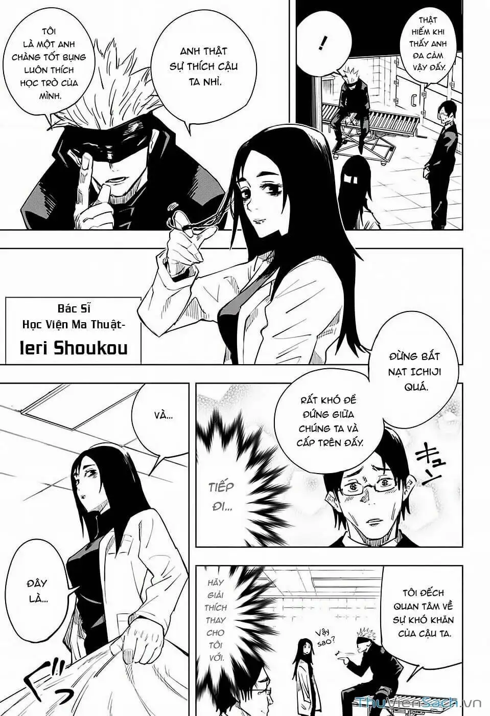 Truyện Tranh Chú Thuật Hồi Chiến - Jujutsu Kaisen trang 5