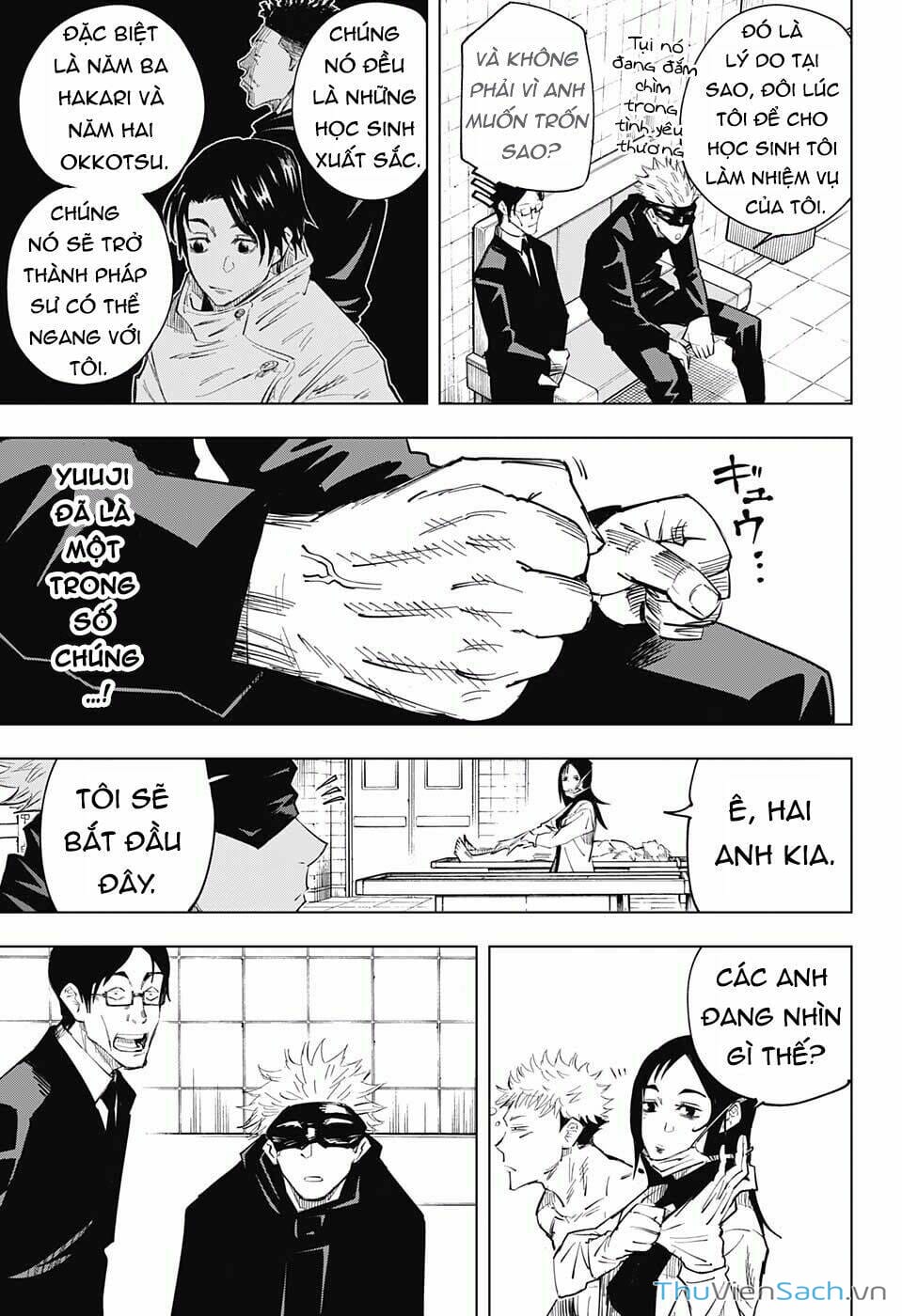 Truyện Tranh Chú Thuật Hồi Chiến - Jujutsu Kaisen trang 5