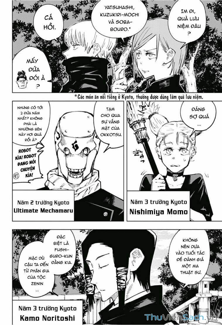 Truyện Tranh Chú Thuật Hồi Chiến - Jujutsu Kaisen trang 5