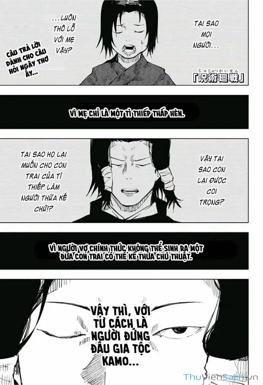 Truyện Tranh Chú Thuật Hồi Chiến - Jujutsu Kaisen trang 5