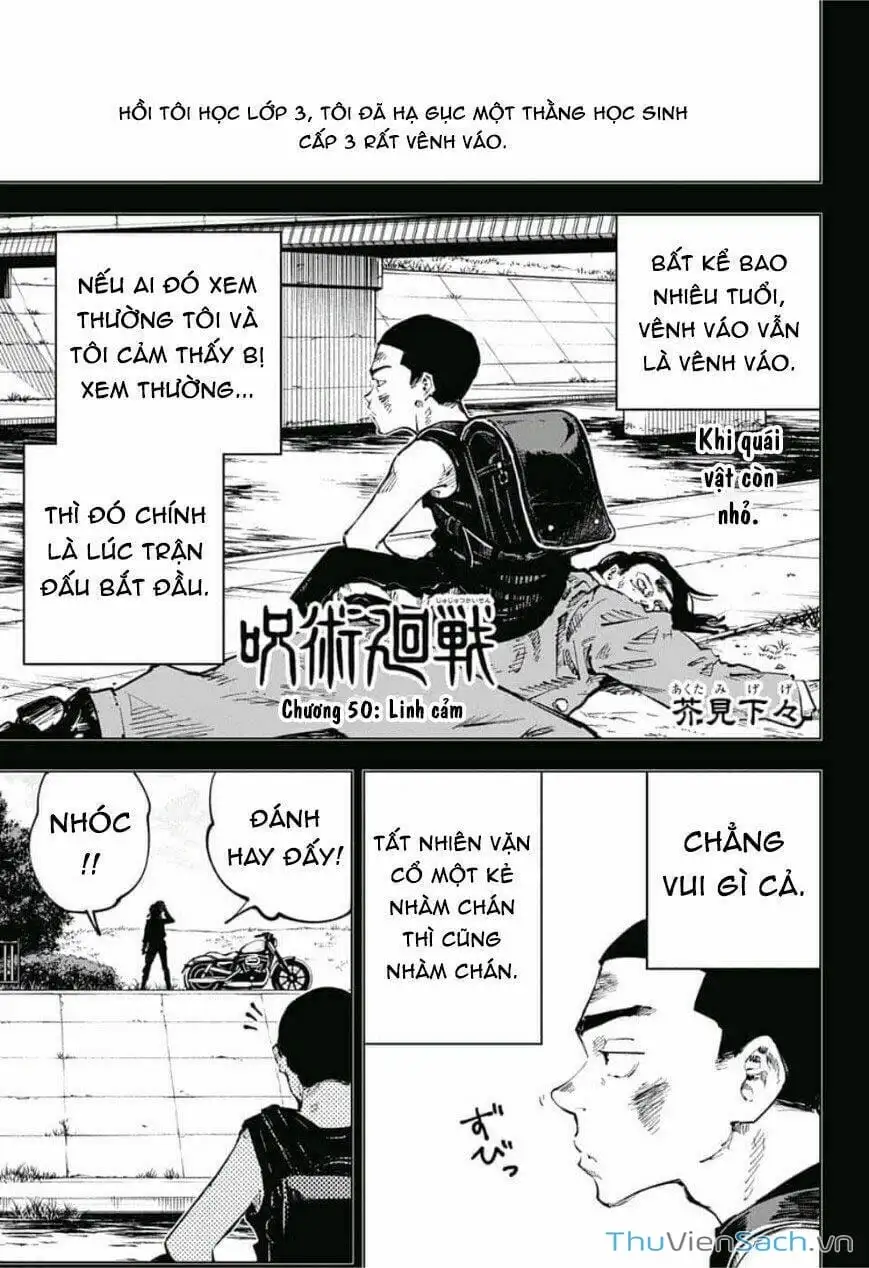Truyện Tranh Chú Thuật Hồi Chiến - Jujutsu Kaisen trang 5
