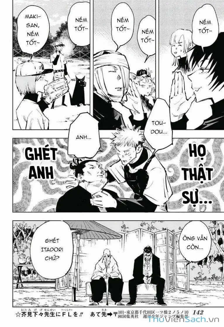 Truyện Tranh Chú Thuật Hồi Chiến - Jujutsu Kaisen trang 5