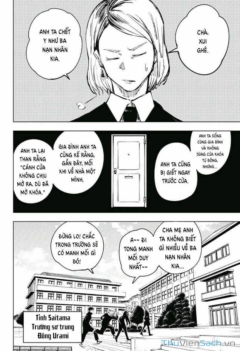 Truyện Tranh Chú Thuật Hồi Chiến - Jujutsu Kaisen trang 5