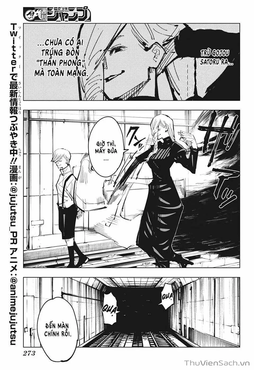 Truyện Tranh Chú Thuật Hồi Chiến - Jujutsu Kaisen trang 5