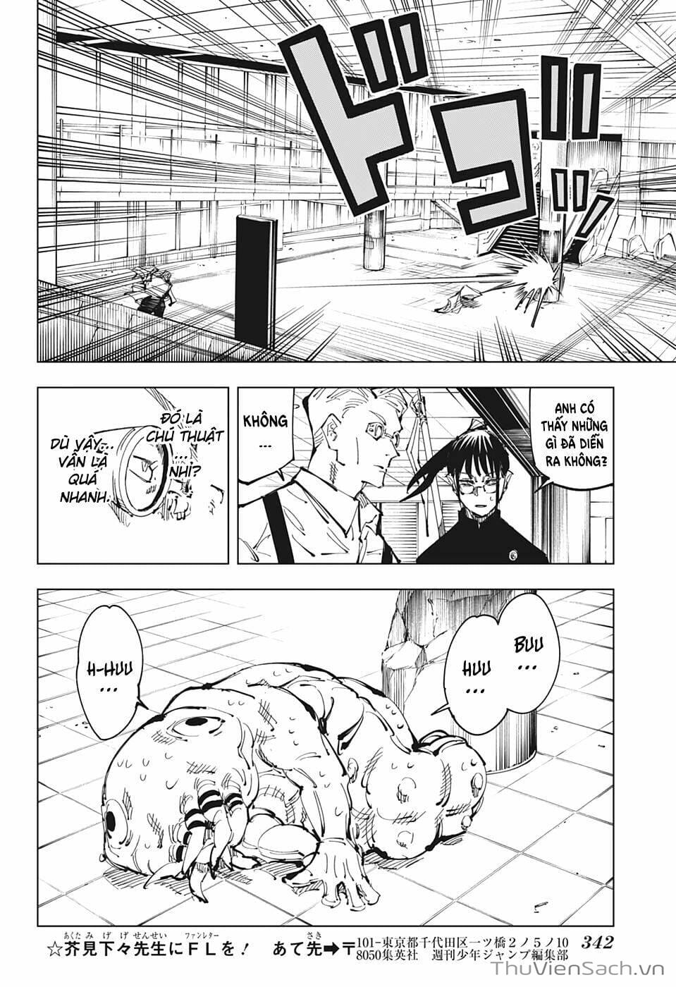 Truyện Tranh Chú Thuật Hồi Chiến - Jujutsu Kaisen trang 5