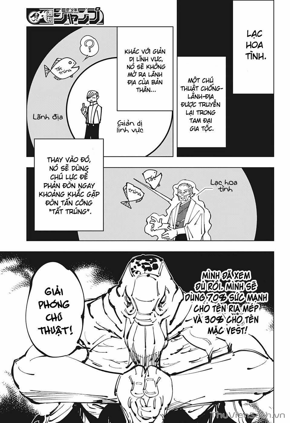 Truyện Tranh Chú Thuật Hồi Chiến - Jujutsu Kaisen trang 5