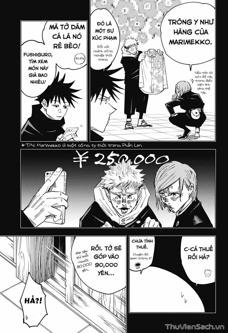 Truyện Tranh Chú Thuật Hồi Chiến - Jujutsu Kaisen trang 5