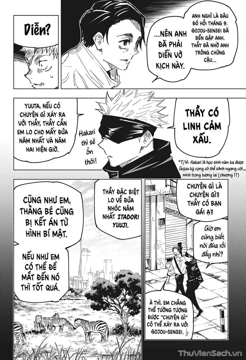 Truyện Tranh Chú Thuật Hồi Chiến - Jujutsu Kaisen trang 5
