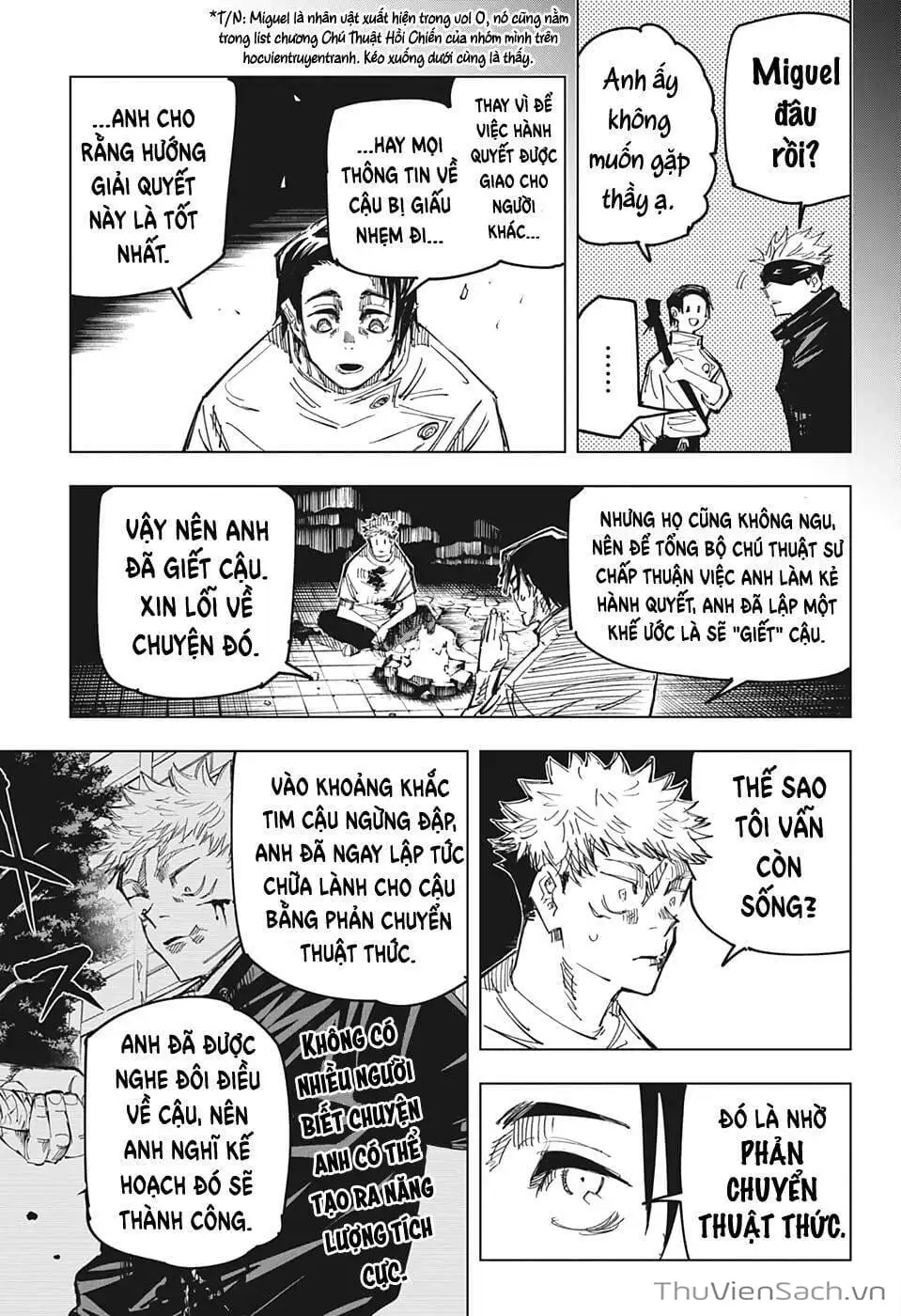 Truyện Tranh Chú Thuật Hồi Chiến - Jujutsu Kaisen trang 5