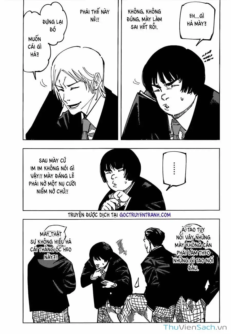 Truyện Tranh Chú Thuật Hồi Chiến - Jujutsu Kaisen trang 5