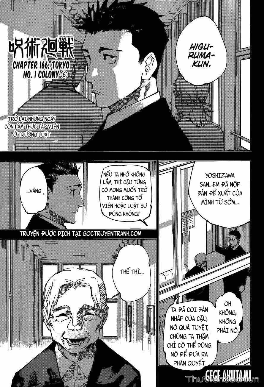 Truyện Tranh Chú Thuật Hồi Chiến - Jujutsu Kaisen trang 5