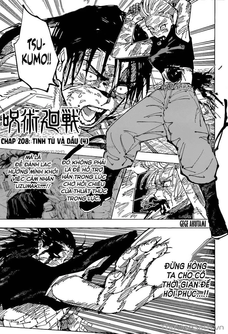 Truyện Tranh Chú Thuật Hồi Chiến - Jujutsu Kaisen trang 5