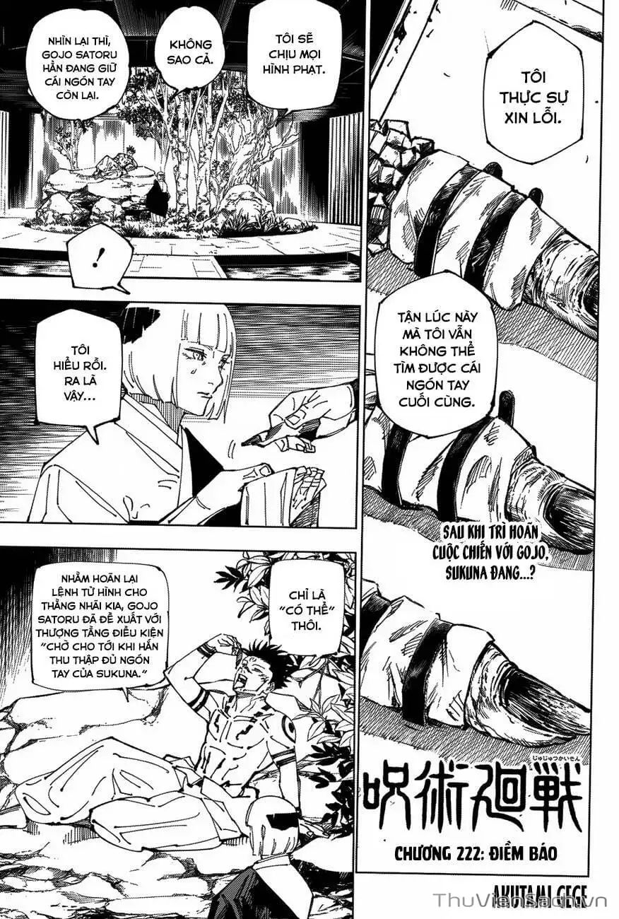 Truyện Tranh Chú Thuật Hồi Chiến - Jujutsu Kaisen trang 5