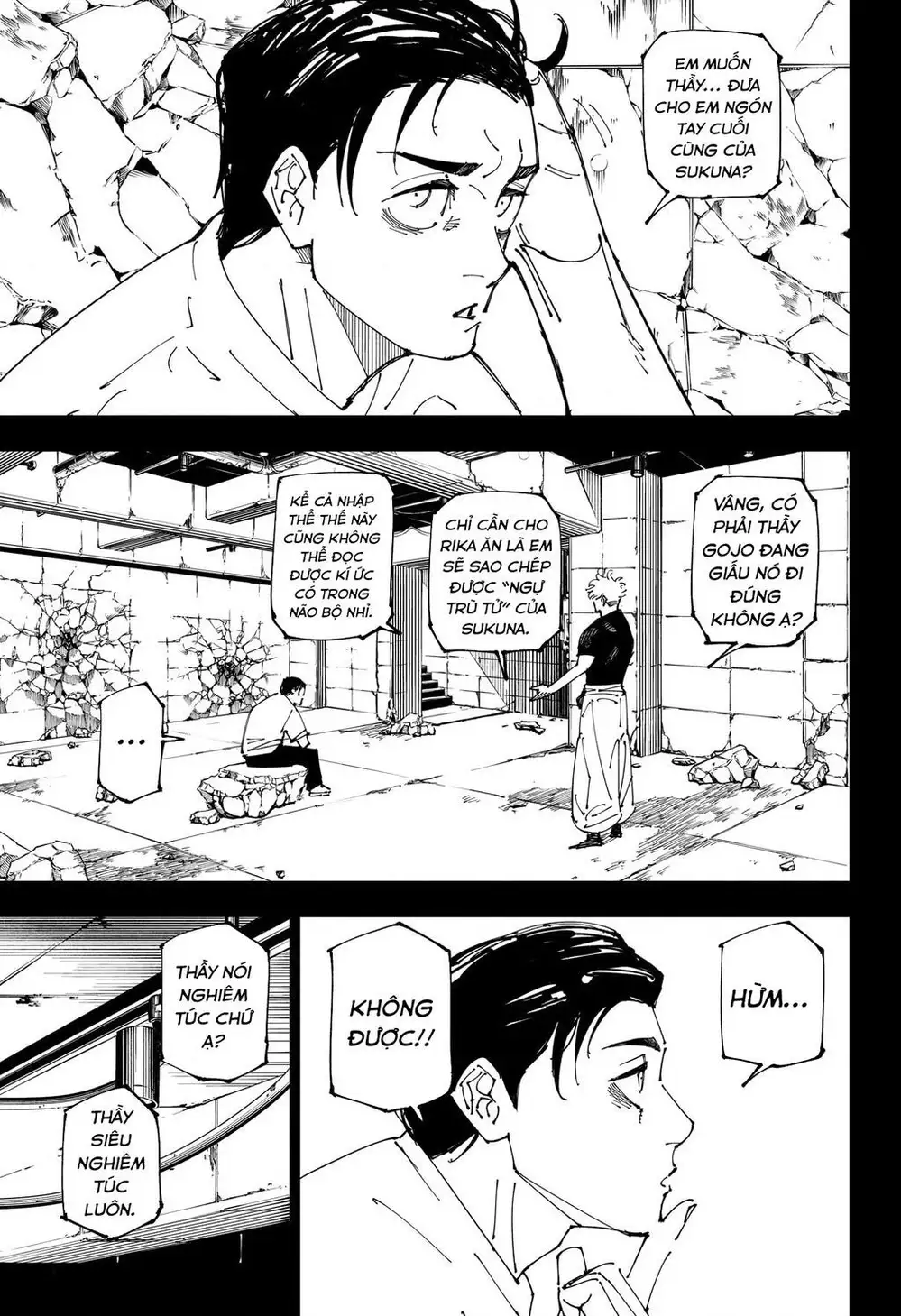 Truyện Tranh Chú Thuật Hồi Chiến - Jujutsu Kaisen trang 5