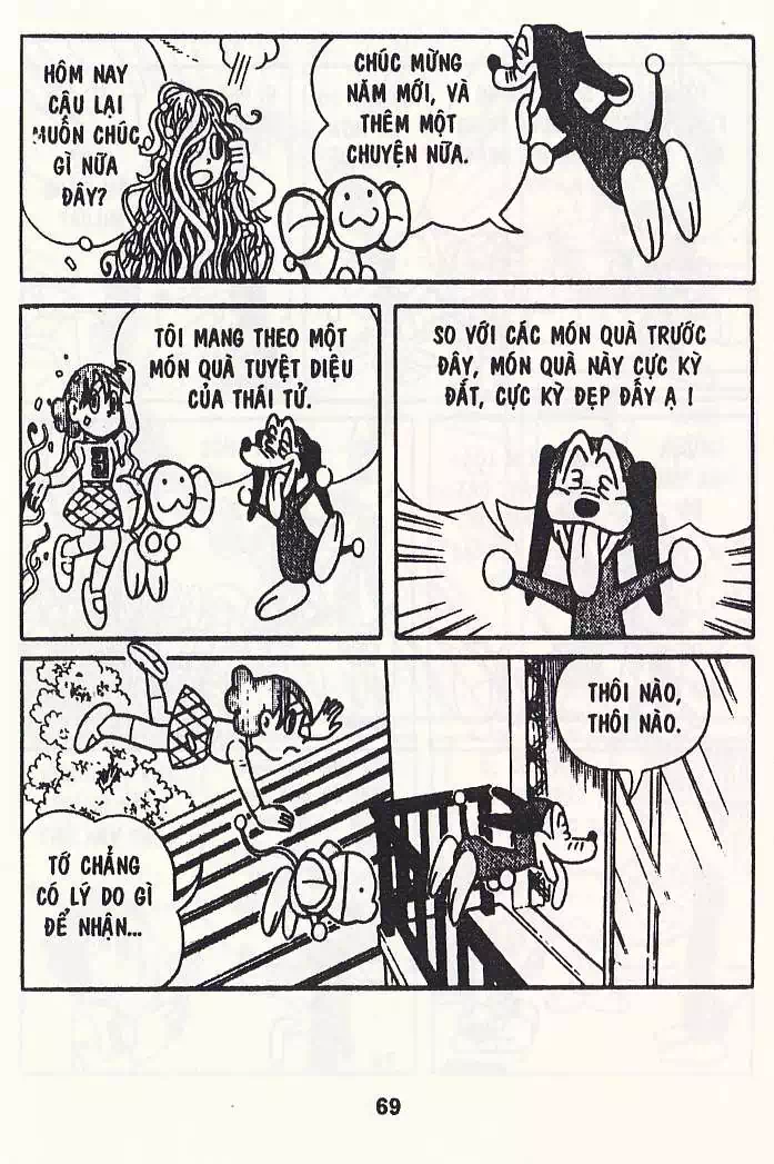 Truyện Tranh Chuột Chinpui - Doraemon trang 4