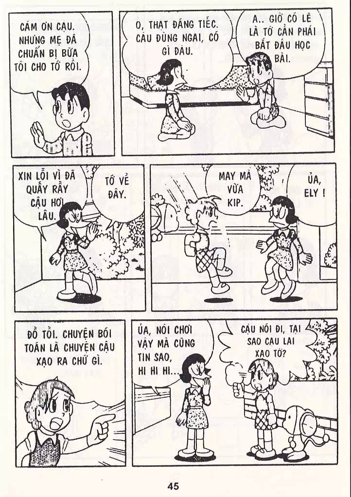 Truyện Tranh Chuột Chinpui - Doraemon trang 4