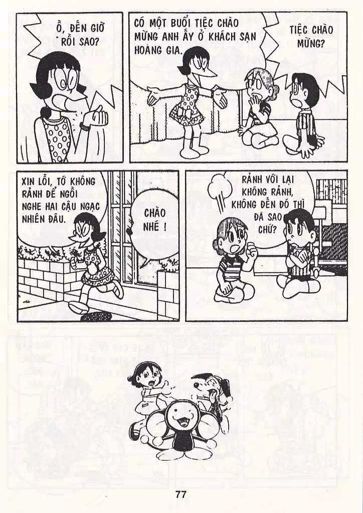 Truyện Tranh Chuột Chinpui - Doraemon trang 4