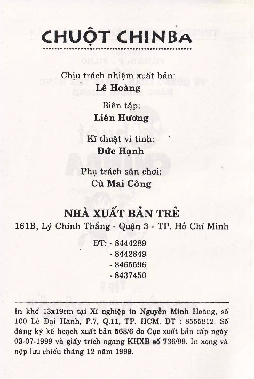 Truyện Tranh Chuột Chinpui - Doraemon trang 4