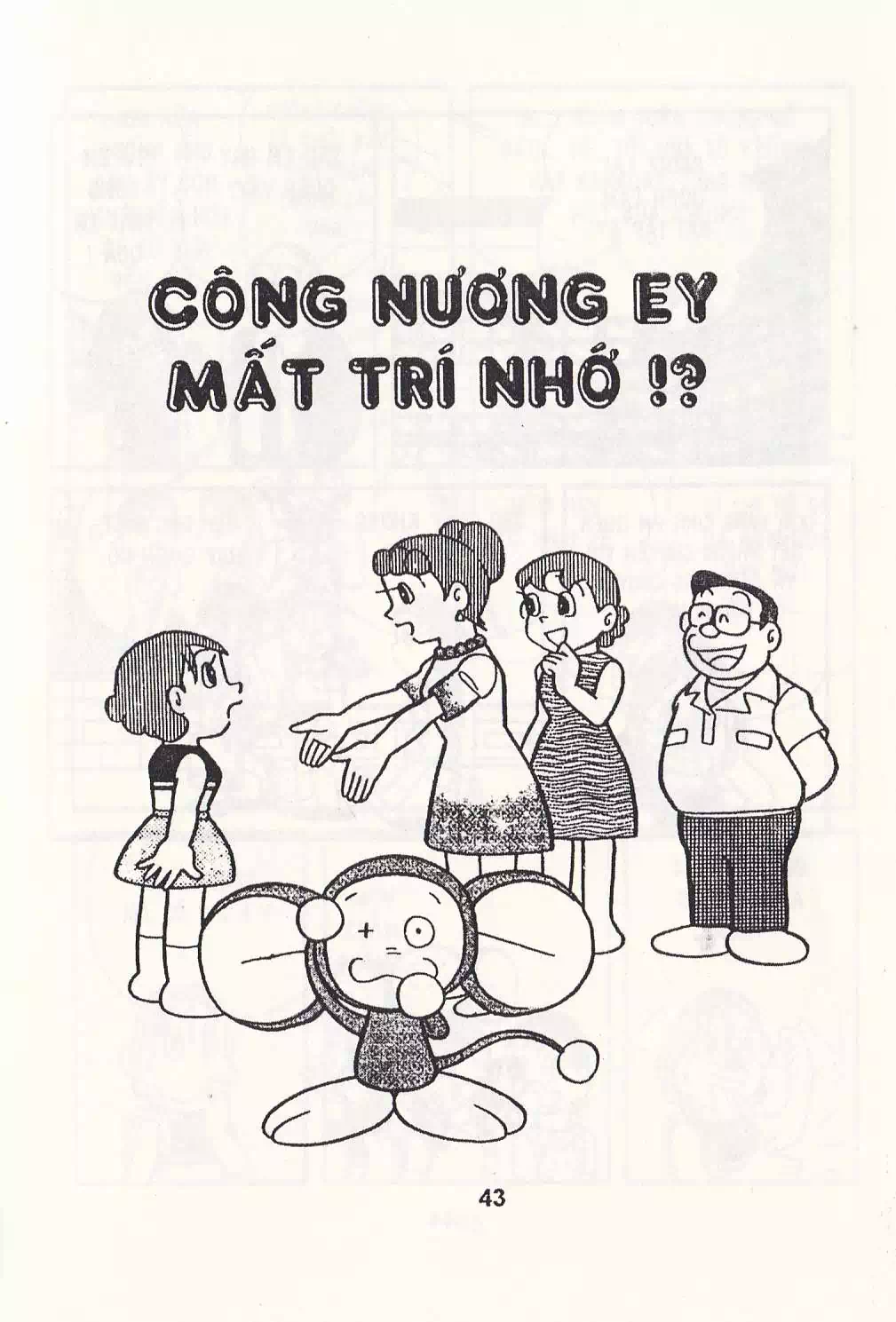 Truyện Tranh Chuột Chinpui - Doraemon trang 4