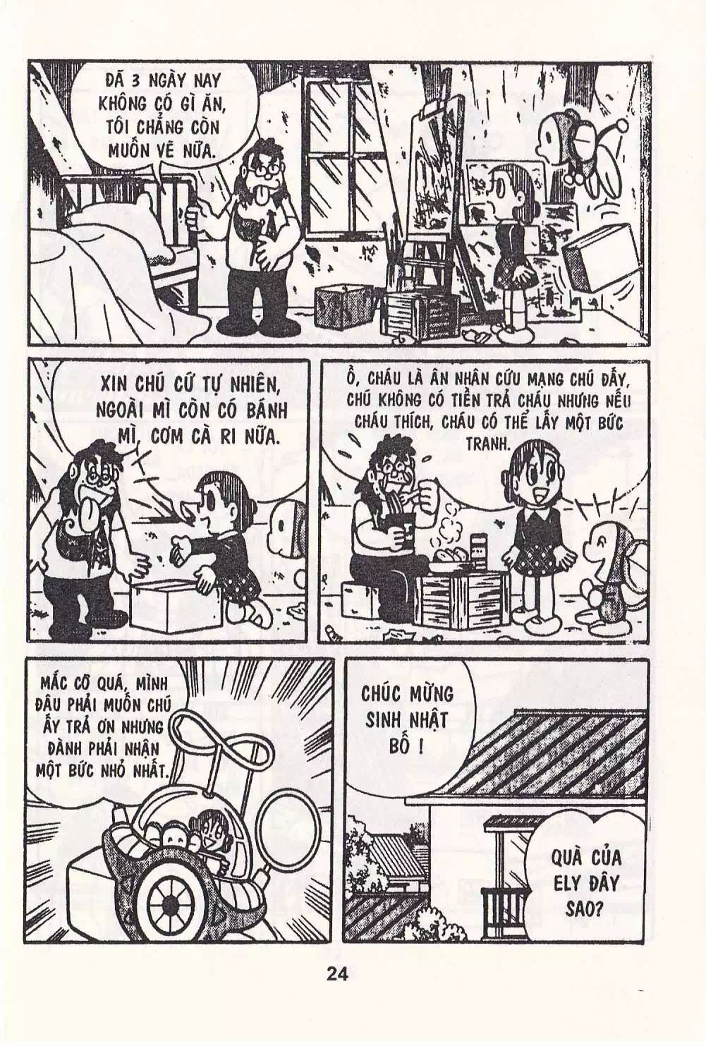 Truyện Tranh Chuột Chinpui - Doraemon trang 4