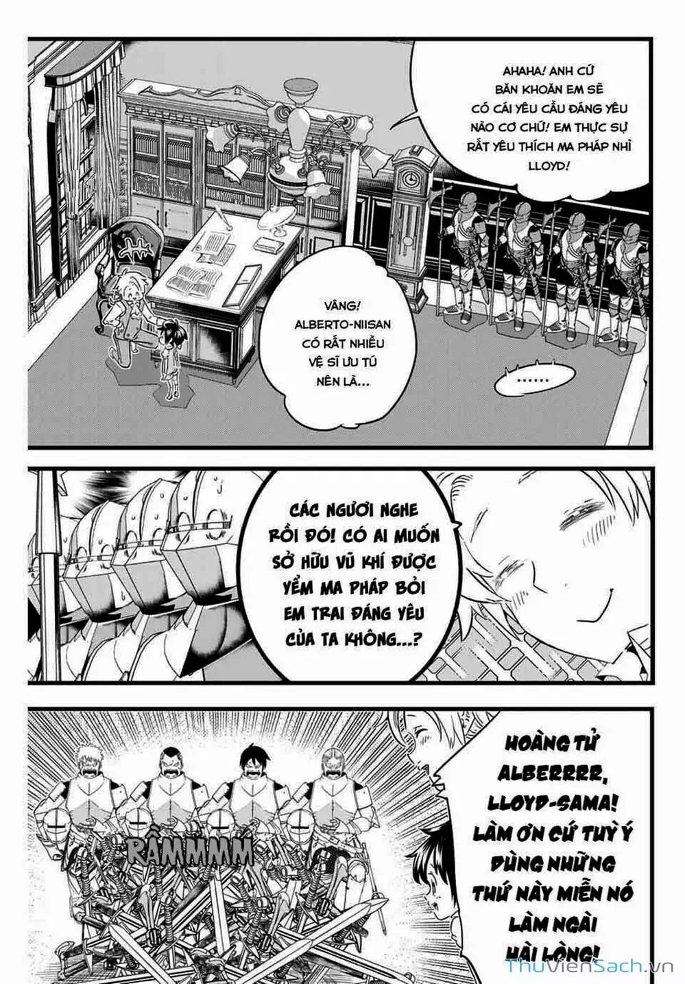 Truyện Tranh Chuyển Sinh Thành Thất Hoàng Tử trang 8