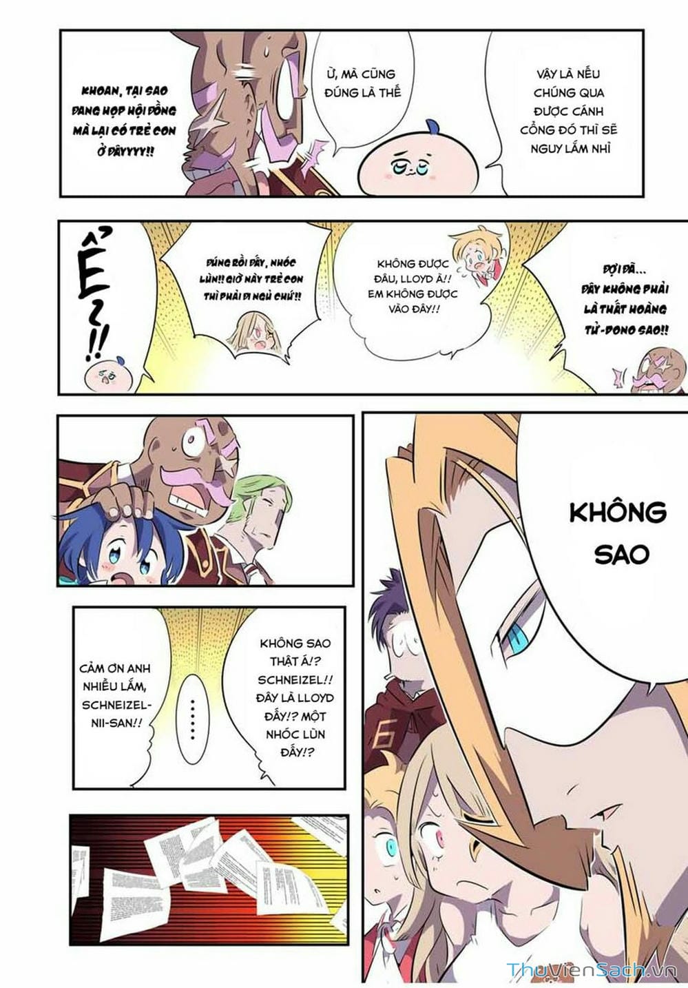 Truyện Tranh Chuyển Sinh Thành Thất Hoàng Tử trang 8