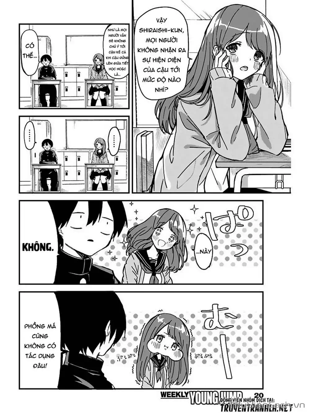 Truyện Tranh Chuyện Tào Lao Của A Hoàn - Kubo-San Wa Boku (Mobu) Wo Yurusanai trang 3