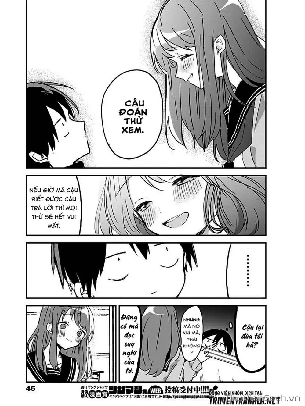 Truyện Tranh Chuyện Tào Lao Của A Hoàn - Kubo-San Wa Boku (Mobu) Wo Yurusanai trang 3