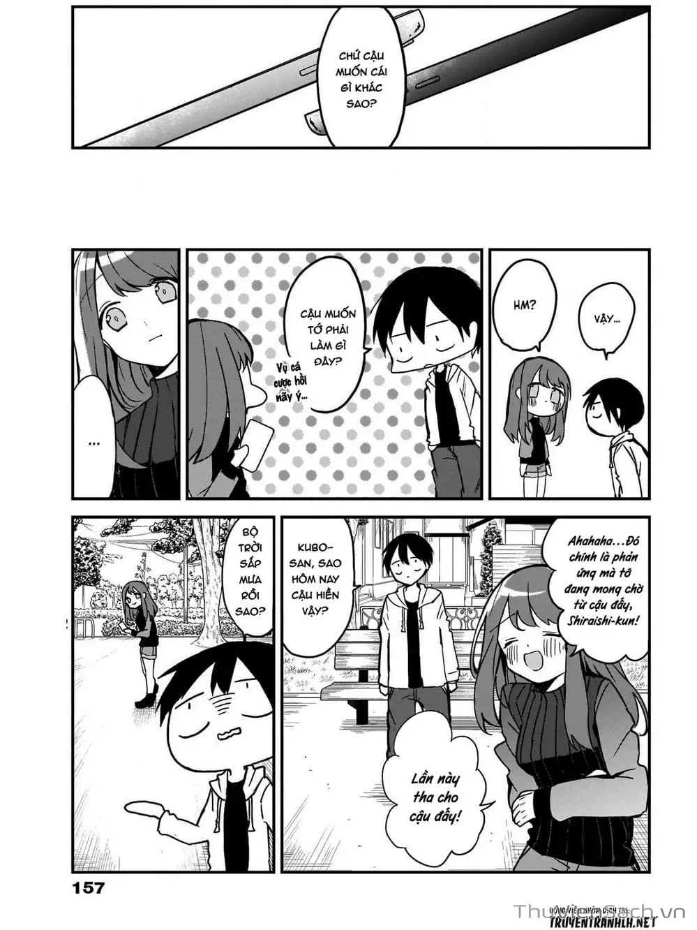 Truyện Tranh Chuyện Tào Lao Của A Hoàn - Kubo-San Wa Boku (Mobu) Wo Yurusanai trang 3