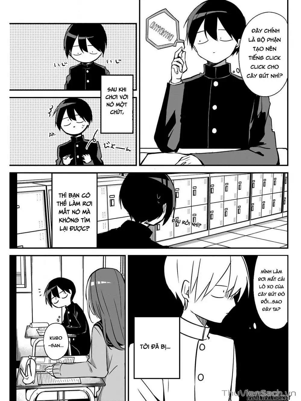 Truyện Tranh Chuyện Tào Lao Của A Hoàn - Kubo-San Wa Boku (Mobu) Wo Yurusanai trang 3