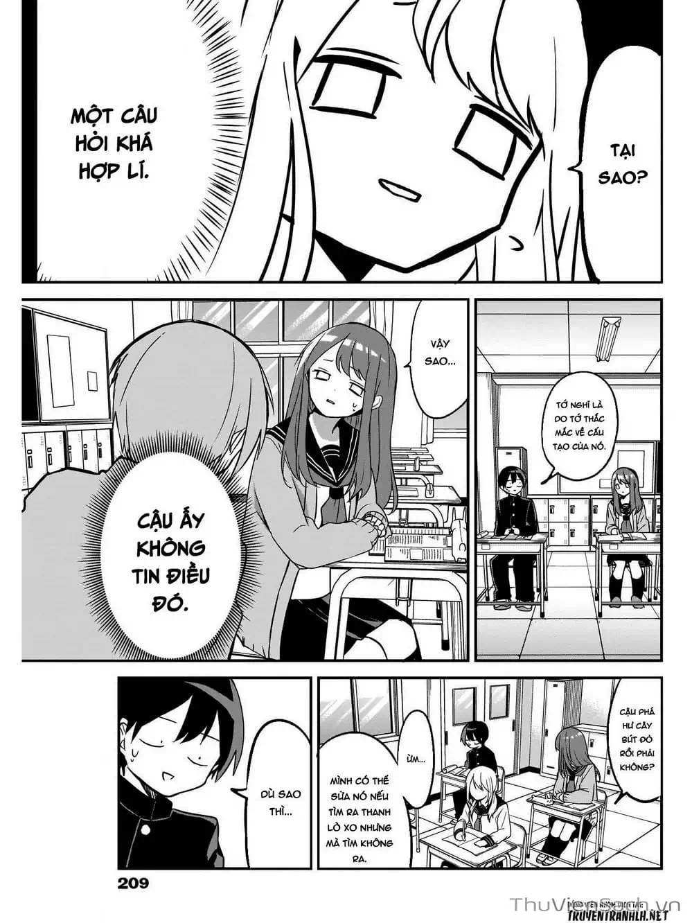 Truyện Tranh Chuyện Tào Lao Của A Hoàn - Kubo-San Wa Boku (Mobu) Wo Yurusanai trang 3