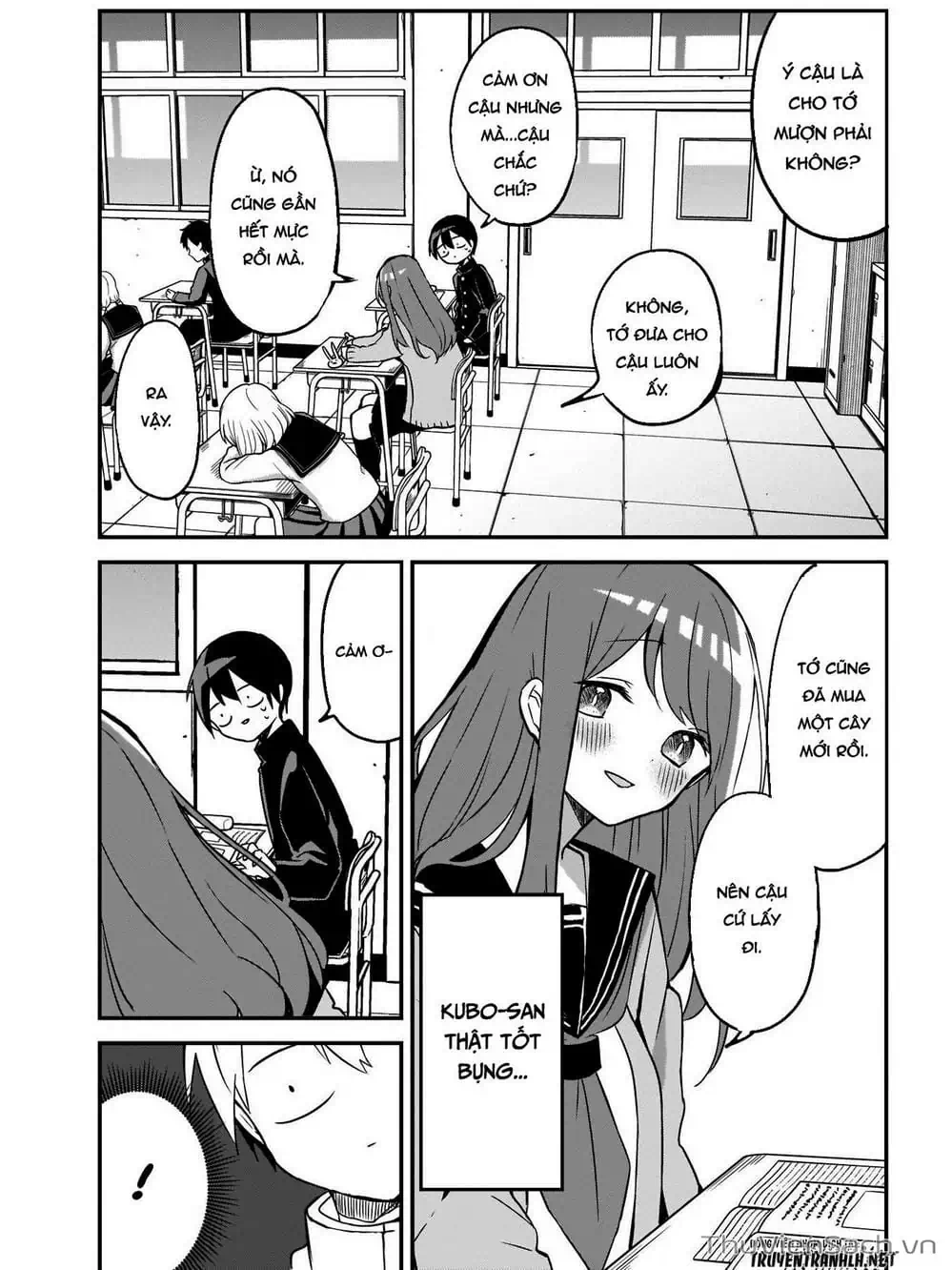 Truyện Tranh Chuyện Tào Lao Của A Hoàn - Kubo-San Wa Boku (Mobu) Wo Yurusanai trang 3