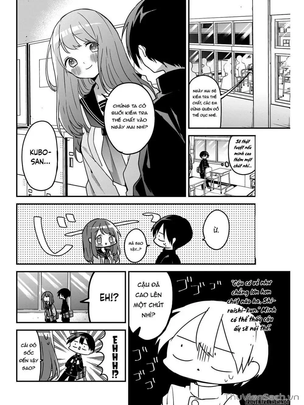 Truyện Tranh Chuyện Tào Lao Của A Hoàn - Kubo-San Wa Boku (Mobu) Wo Yurusanai trang 3