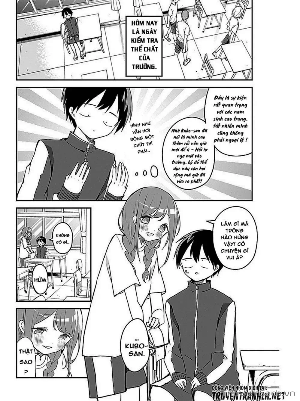 Truyện Tranh Chuyện Tào Lao Của A Hoàn - Kubo-San Wa Boku (Mobu) Wo Yurusanai trang 3