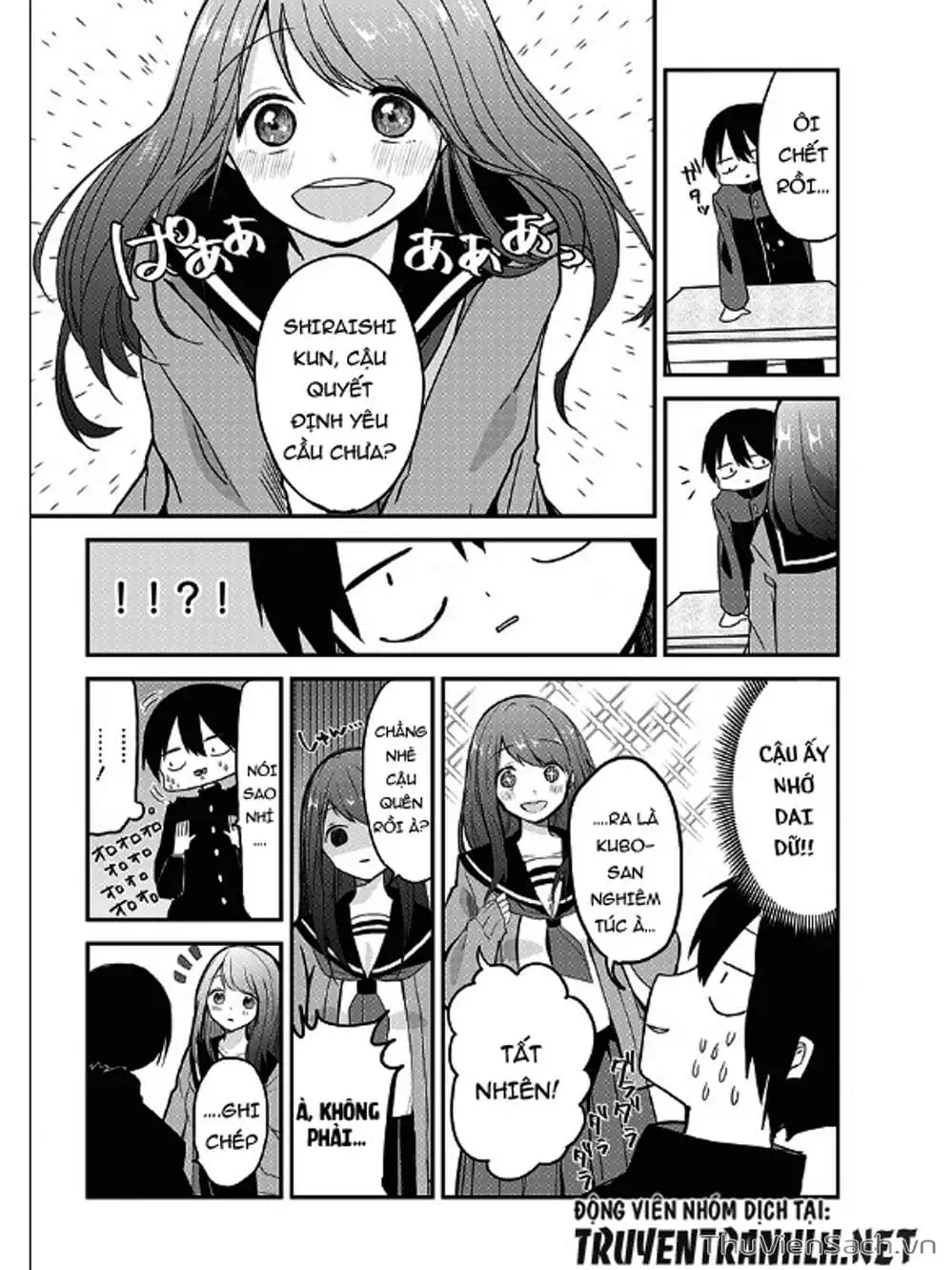 Truyện Tranh Chuyện Tào Lao Của A Hoàn - Kubo-San Wa Boku (Mobu) Wo Yurusanai trang 3