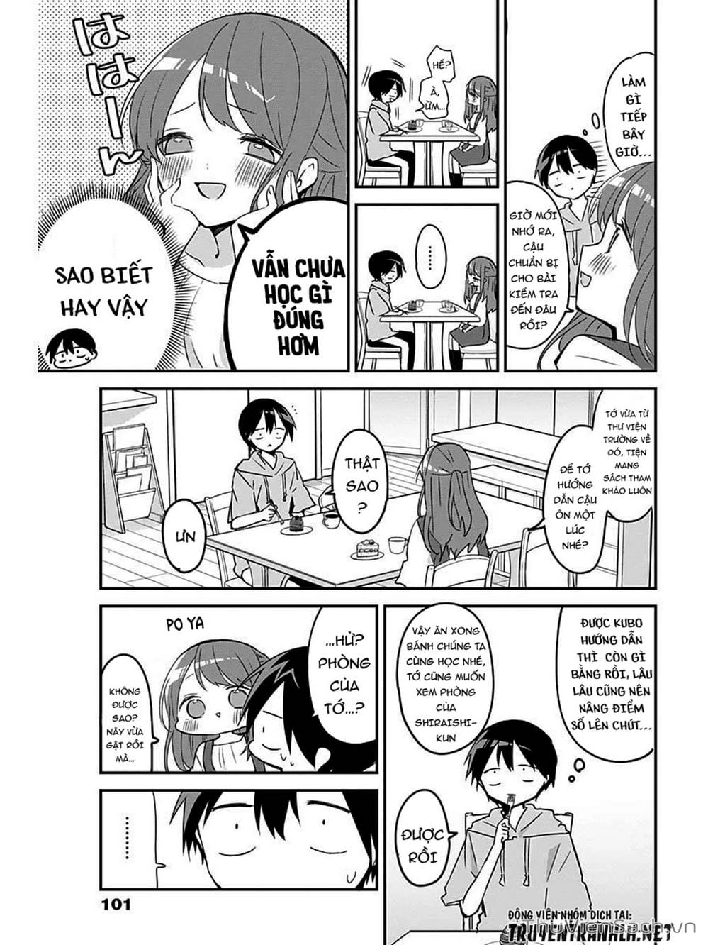 Truyện Tranh Chuyện Tào Lao Của A Hoàn - Kubo-San Wa Boku (Mobu) Wo Yurusanai trang 3