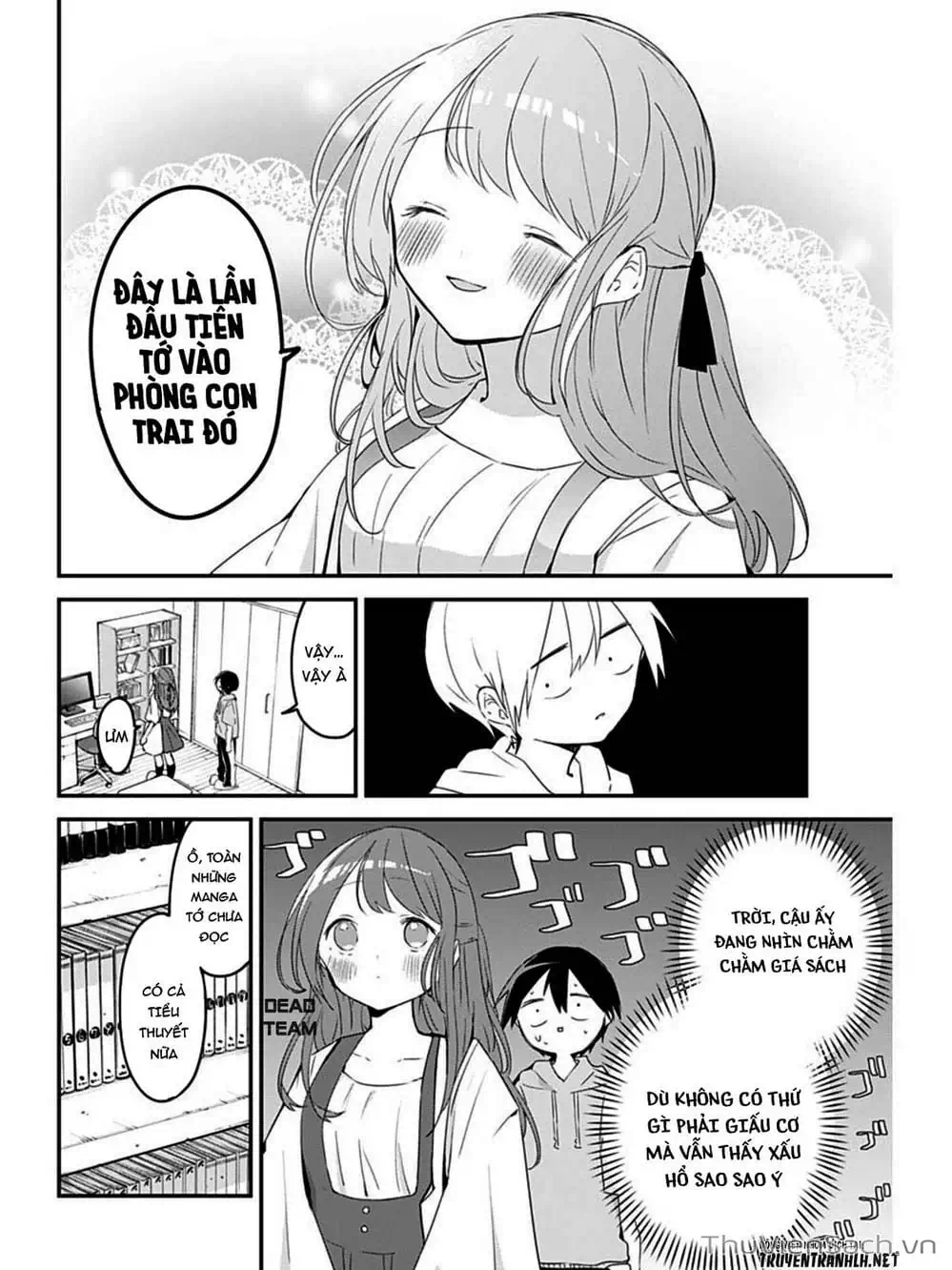 Truyện Tranh Chuyện Tào Lao Của A Hoàn - Kubo-San Wa Boku (Mobu) Wo Yurusanai trang 3