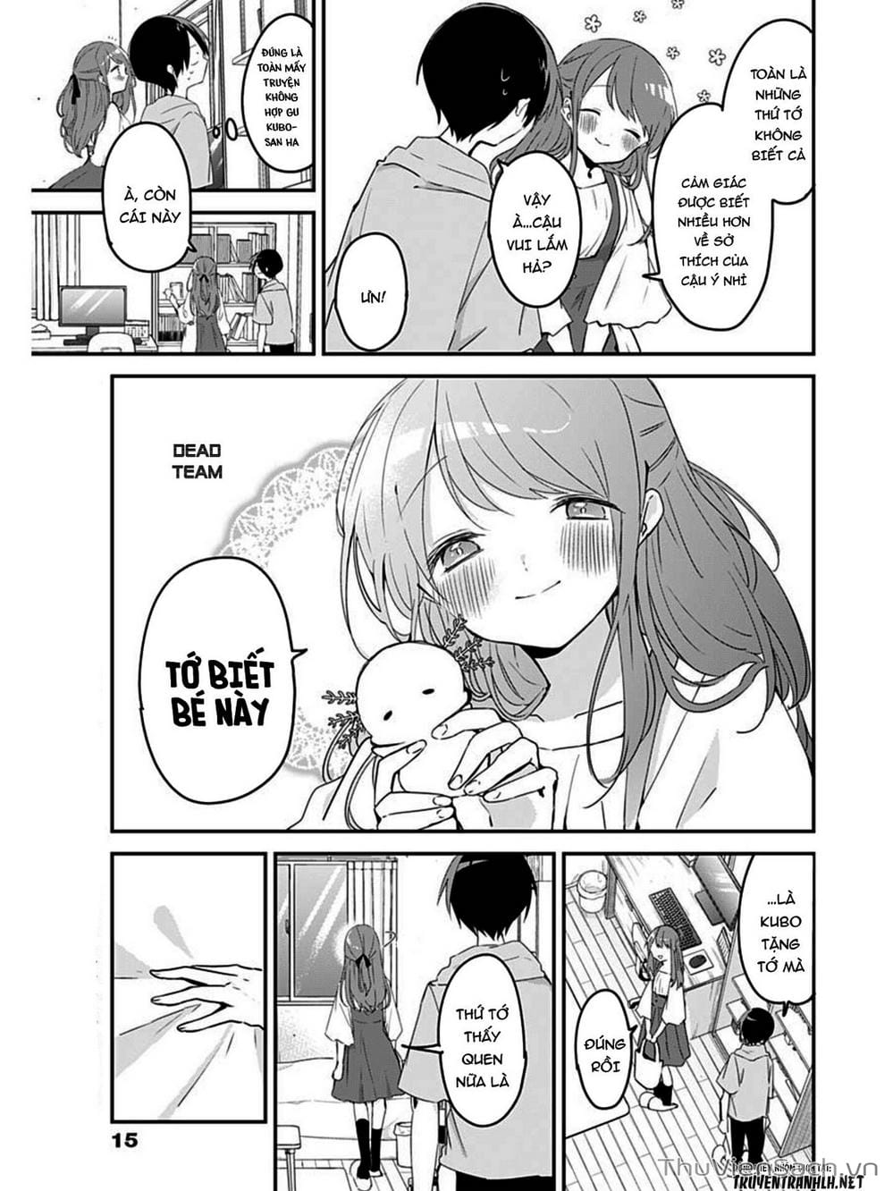 Truyện Tranh Chuyện Tào Lao Của A Hoàn - Kubo-San Wa Boku (Mobu) Wo Yurusanai trang 3