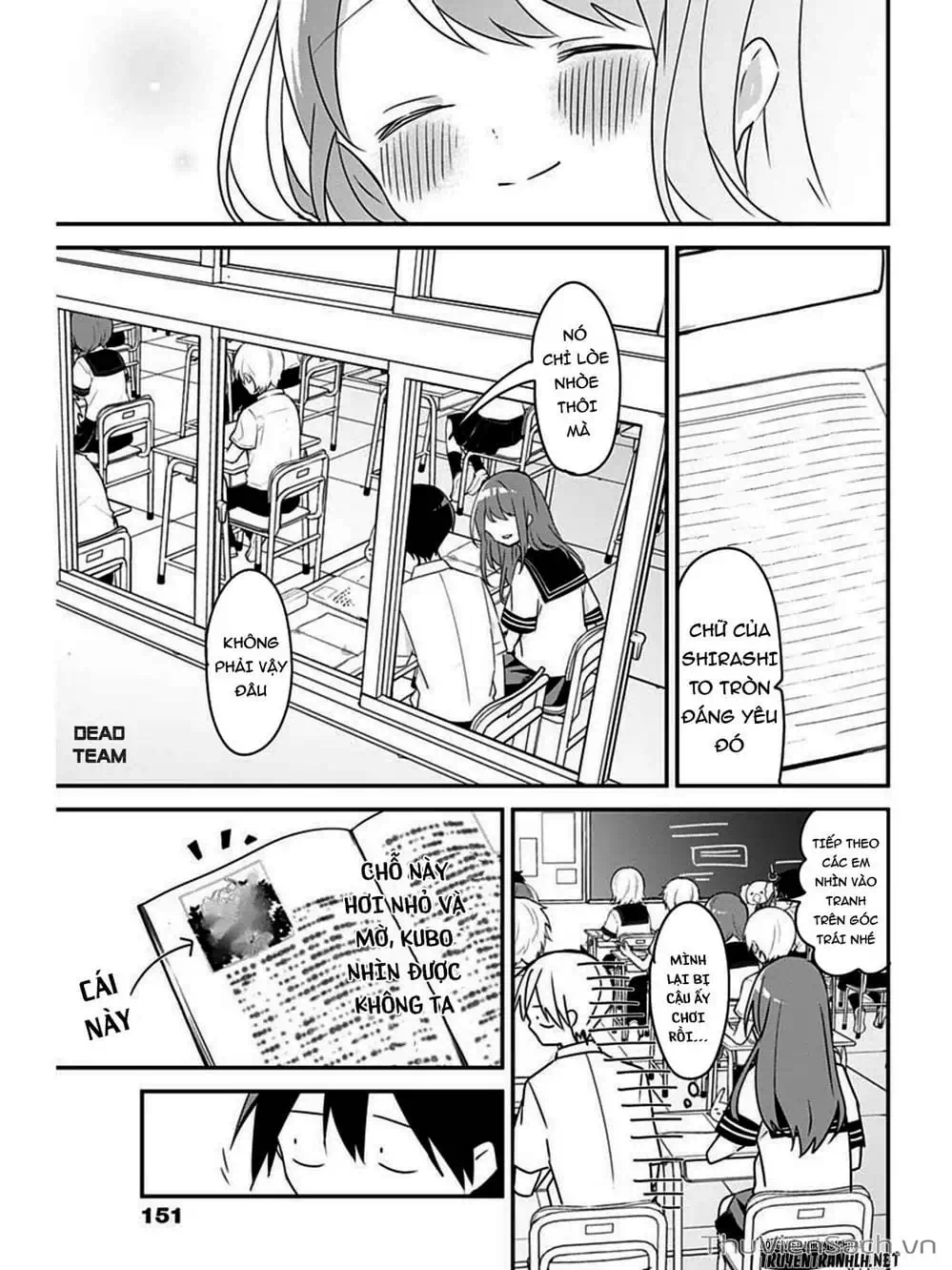 Truyện Tranh Chuyện Tào Lao Của A Hoàn - Kubo-San Wa Boku (Mobu) Wo Yurusanai trang 3