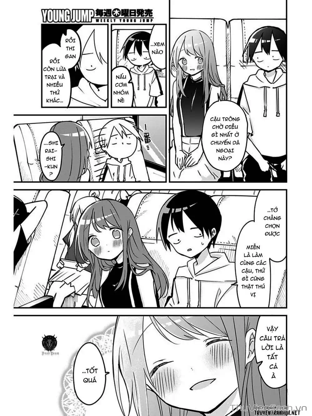 Truyện Tranh Chuyện Tào Lao Của A Hoàn - Kubo-San Wa Boku (Mobu) Wo Yurusanai trang 3