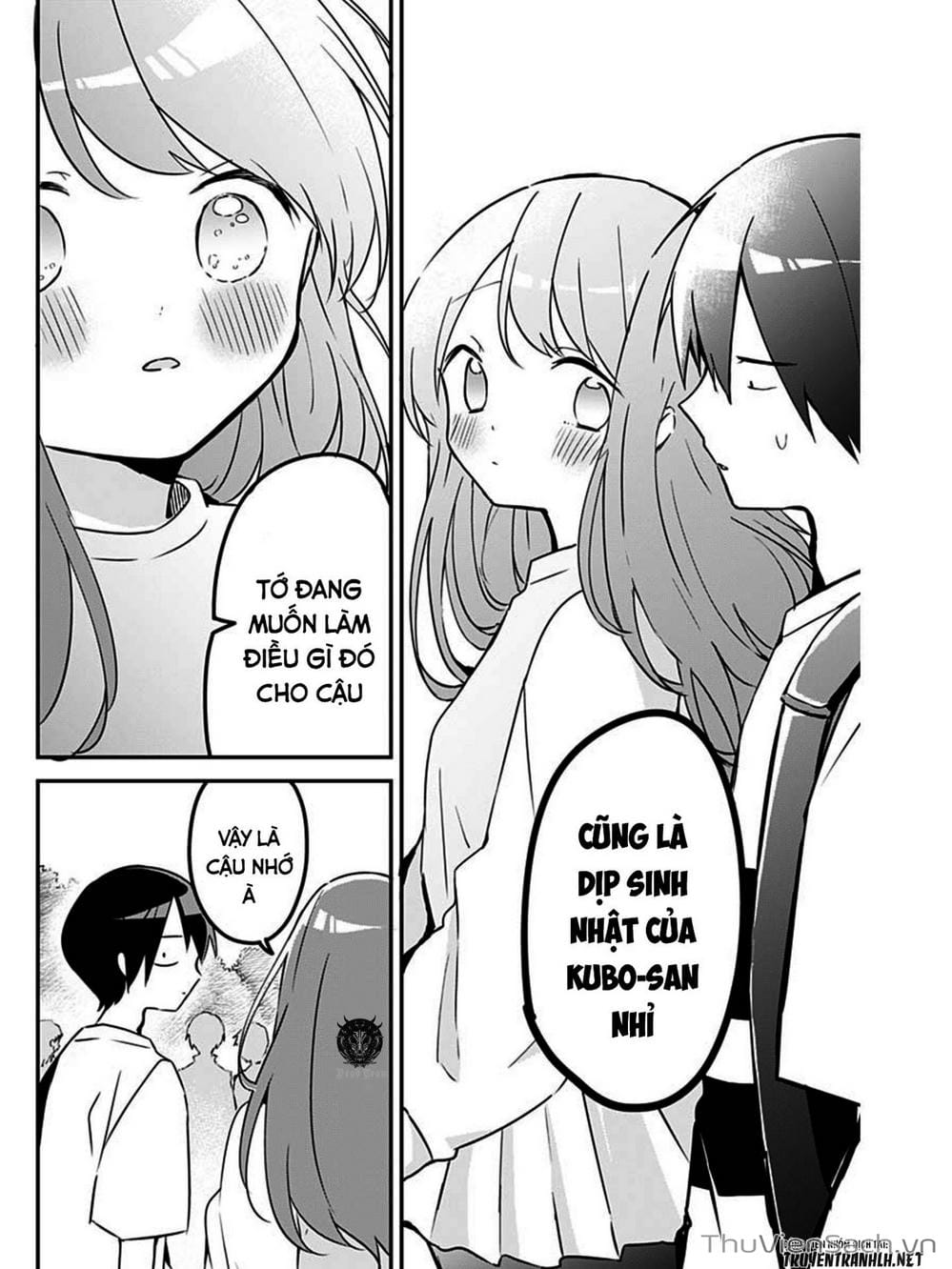 Truyện Tranh Chuyện Tào Lao Của A Hoàn - Kubo-San Wa Boku (Mobu) Wo Yurusanai trang 3