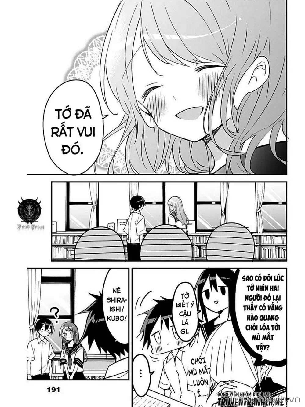 Truyện Tranh Chuyện Tào Lao Của A Hoàn - Kubo-San Wa Boku (Mobu) Wo Yurusanai trang 3